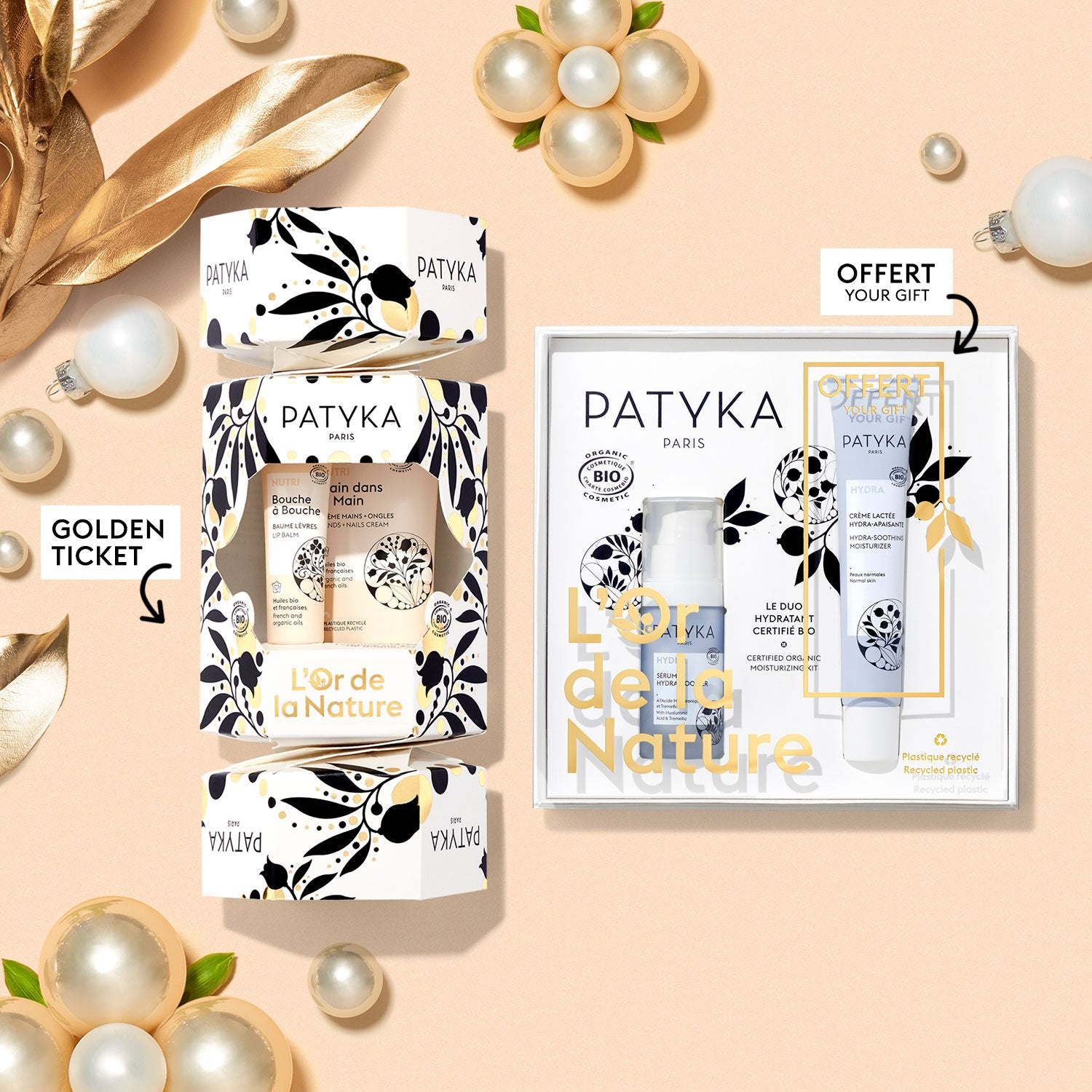 La sélection  de coffrets cadeaux certifiés Bio